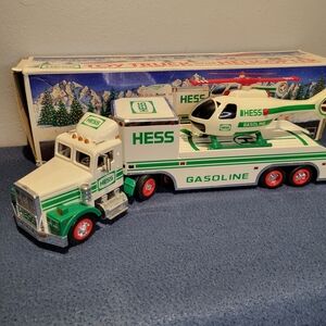 Hess Truck With Helicopter